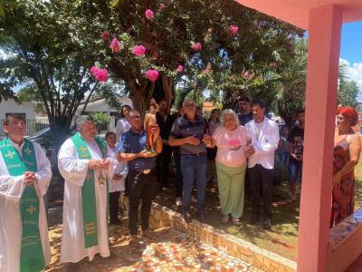 Festa em Louvor a São Sebastião em Campo do Bugre Marcou Encerramento do Ciclo do Padre Edinaldo Mendes